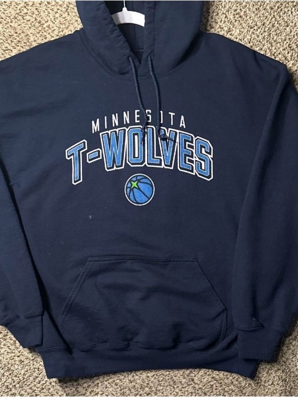 NBA Black Hoodie with White Logo